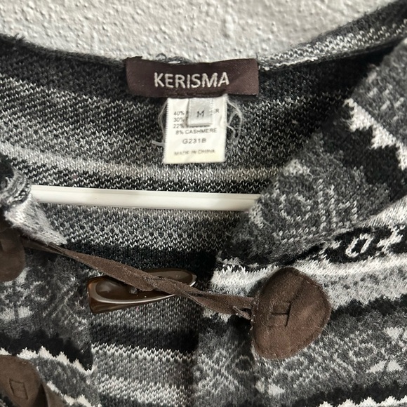 Kerisma Women’s Part Cashmere Cardigan Size m - Picture 4 of 6